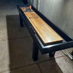 Shuffleboard Table USA Made By BERNER BILLIARDS