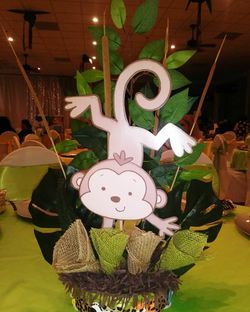 Safari center pieces