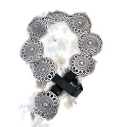 Concho Vintage Silver Belt