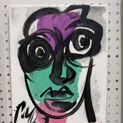 Peter Robert Keil Acrylic Painting Abstract Canvas 11x14