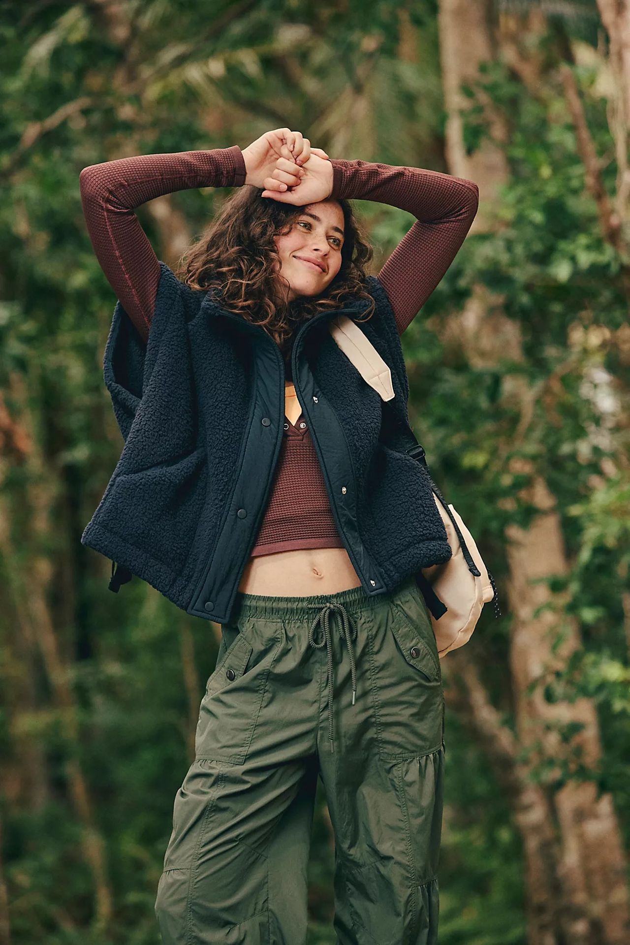Free People Movement Scout It Out Fleece Vest