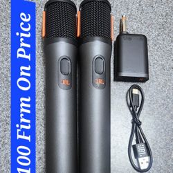 🔥JBL Rechargeable Wireless Microphones🔥$100 FIRM ON PRICE/ NOT NEGOTIABLE