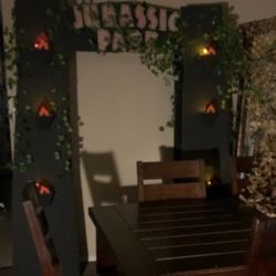 Jurassic Park Entrance For Party Decoration Dinosaur Party