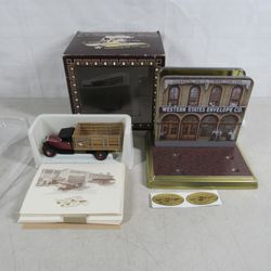 Western States Envelope Co. Die Cast Truck & Desk Top Envelope Holder-NEW
