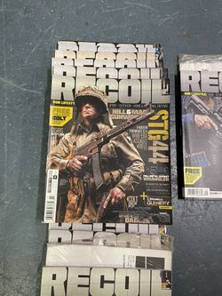 Recoil Magazines Collectible Tactical Military