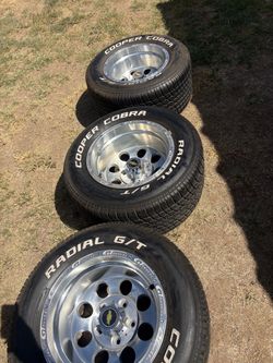 Cooper Cobra Radial G/T Tires on Chevy Wheels