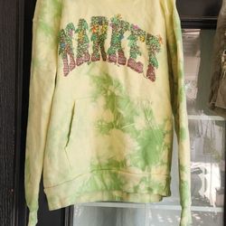 Chinatown Market Tie Dye Hoodie Men Large Hawaiian Garden
