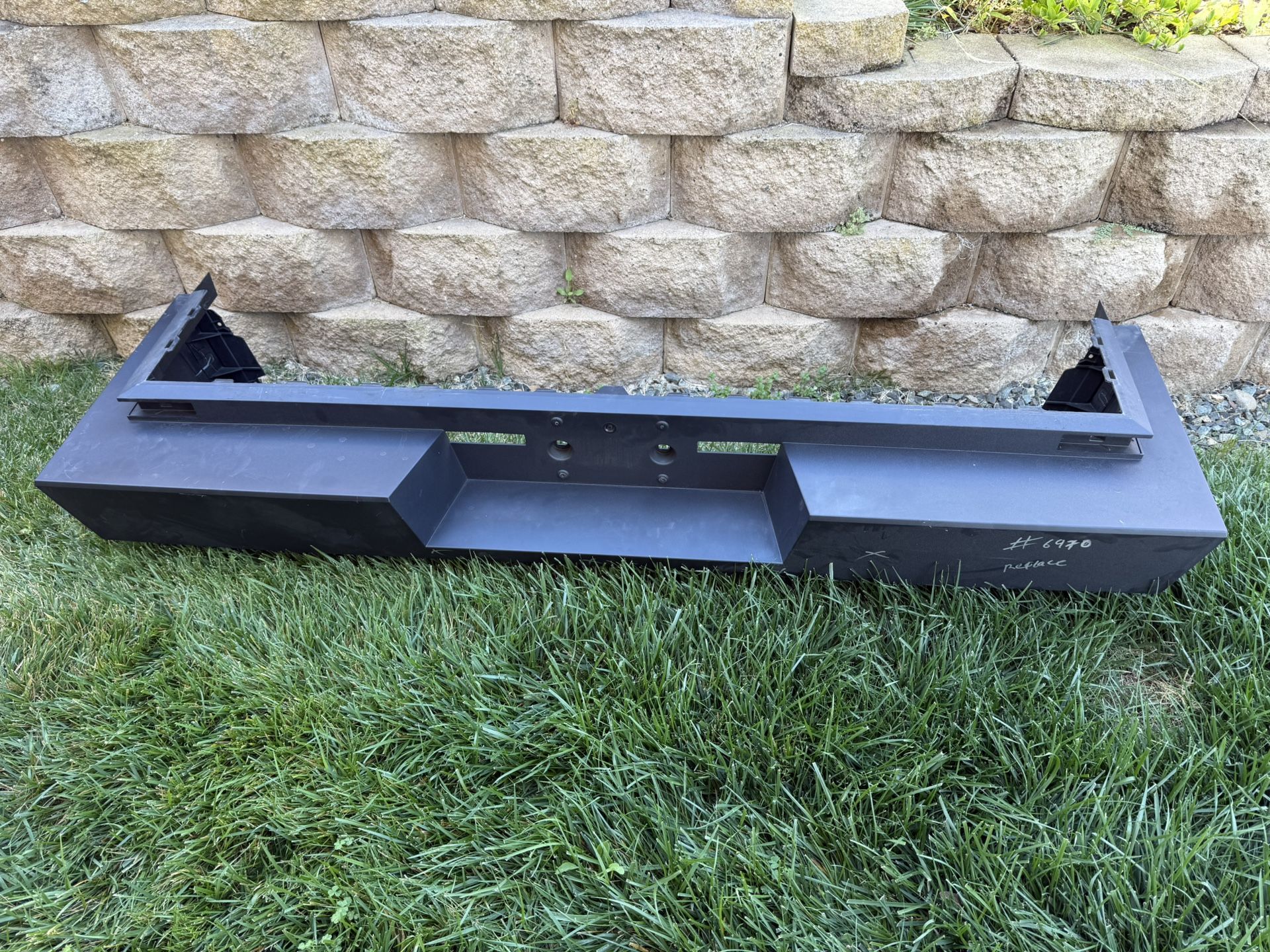 Cybertruck Rear Bumper, Skid Plate and Trailer Hitch Cover