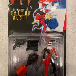 BAT and ROBIN Animated Series, Harley Quinn Action Figure