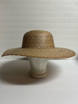 Wide Brim Straw Sun Hat