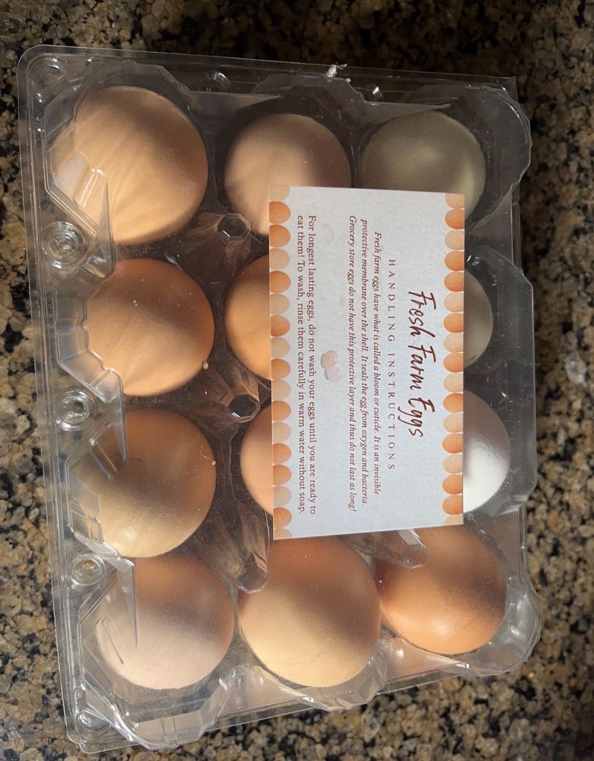 Fresh Unwashed eggs