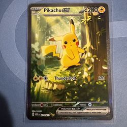 Pikachu ex Pokemon • Ascended Heroes Special Illustration Rare • 276/217