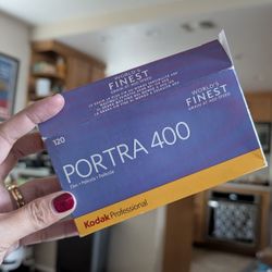 Kodak Portrait 400 - 120mm Film (Pack of 3)