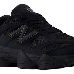 New Balance 9060s Triple Black Size 13 mens