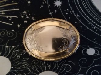 Vintage Silver belt buckle