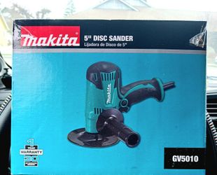 $65 Makita 5-in Disc Sander