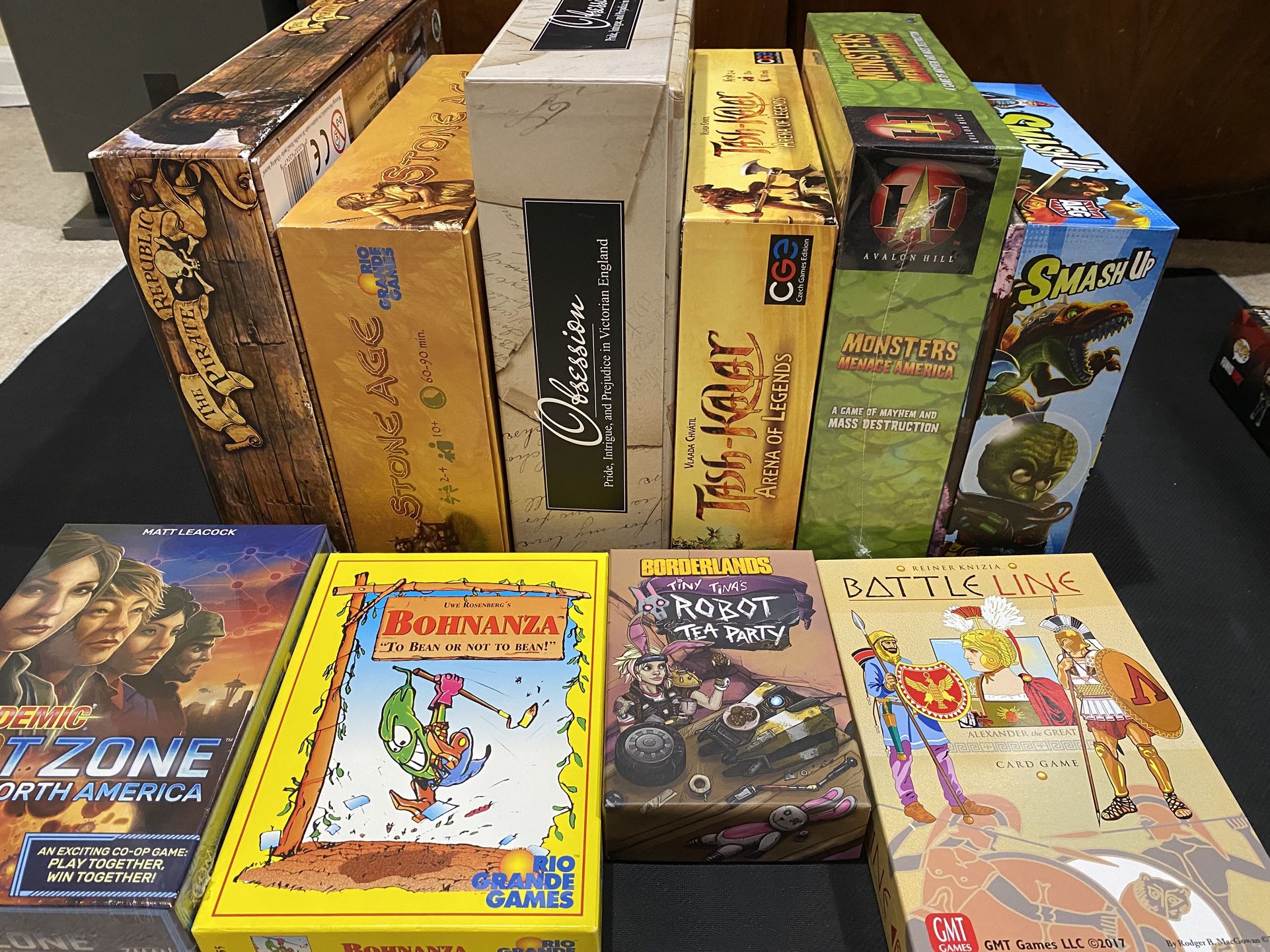 Board Game Collection for Sale – Excellent Condition, Some Sealed!