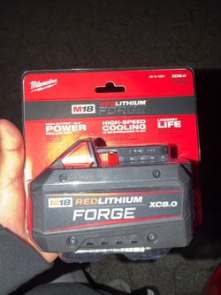Milwaukee M18 RedLithium Forge XC8.0 Battery