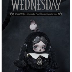 WEDNESDAY Skullpand 🫳🏼🖤🩶💜👧🏻