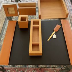 New leather Desk Set 