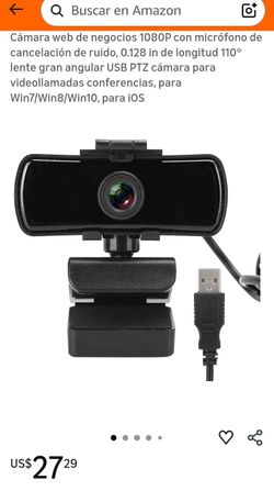 🔥 For Sale: 1080P Business Webcam with Noise-Cancelling Microphone 🔥