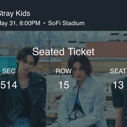 Stray kids Tickets SoFi Stadium 