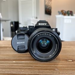 Sony Alpha a6000 Mirrorless Camera + Lens + Batteries Bundle 