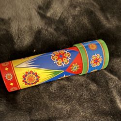 Tin Kaleidoscope with Multi-Color Beads Retro Vintage 2002 Schylling Classic Toy