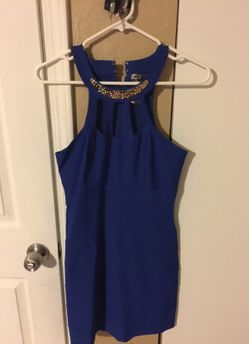 Womens blue dress