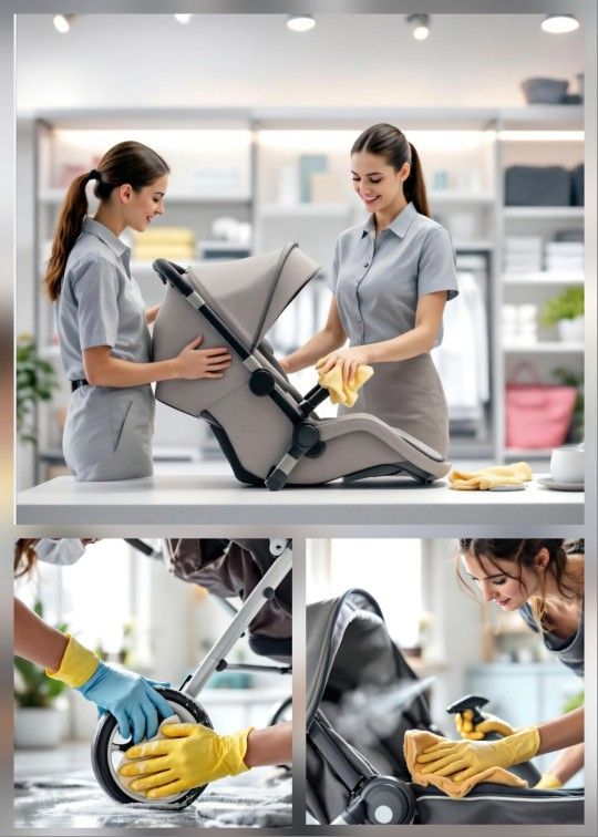 Nuna Rava Car Seat, Uppa VISTA Stroller