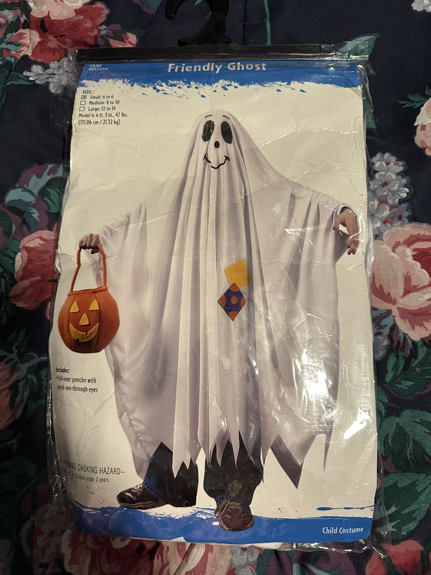 Ghost Costume Child Small 4 To 6