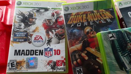 Xbox 360 games...