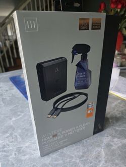 Austere HDMI 4 Outlet Power Bank and cleaner