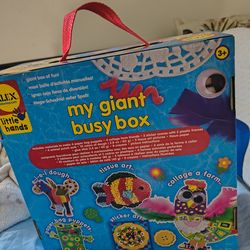 My giant busy box