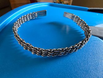 Vintage Sterling Silver Bracelet from Taxco Stamped MEXICO 925 TB -42 for $150 firm!