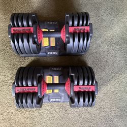 FitRX Smartbell Adjustable Weighted Dumbbells