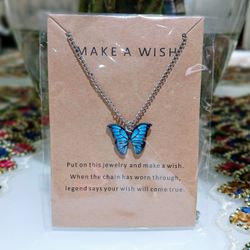Blue Butterfly - Make A Wish