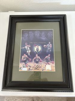 8”x 10” 1986 Boston Celtics Autographed Photo. NO HOLD