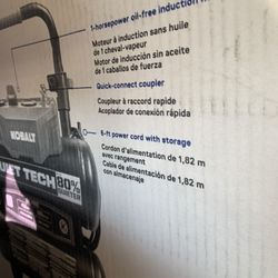 Quiet tech air compressor