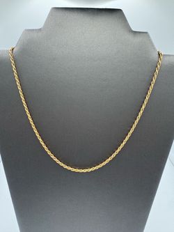 14KT Yellow Gold Rope Chain