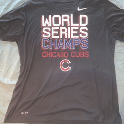 Chicago Cubs World Series Champs Shirt; Men’s 2XL