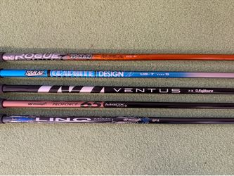 Various Fairway Wood Shafts
