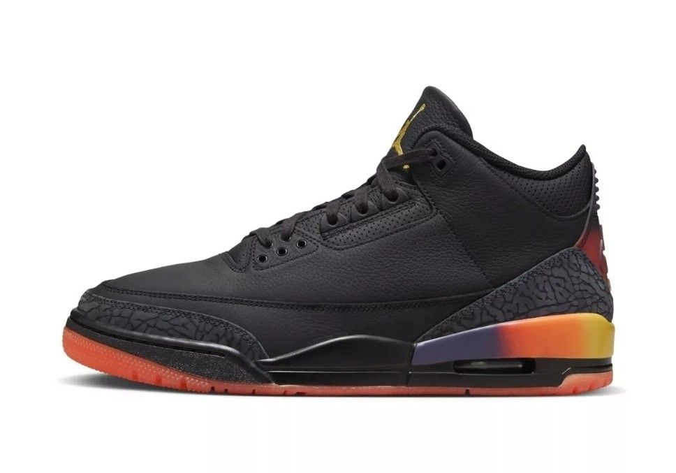 Air Jordan 3 X J Balvin Smiley Suns Gradient