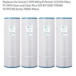 Pool Filter Cartridge And Grids