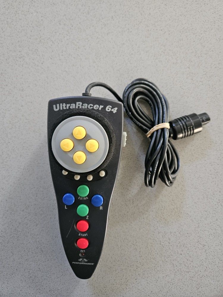 UltraRacer 64 - Driving Controller For Nintendo 64