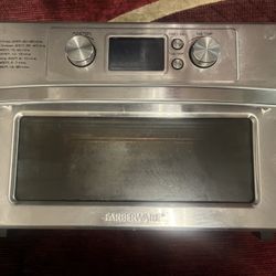 FARBERWARE AIR FRYER TOASTER OVEN, STAINLESS STEEL, COUNTERTOP