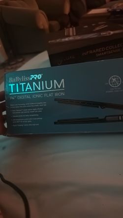 Baby bliss pro titanium 1 3/4 digital ionic flat iron