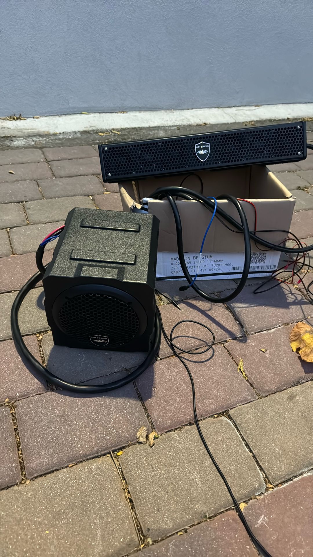 Amplifier speaker