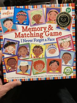 Memory & Matching Game - I Never Forget A Face