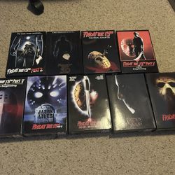 NECA Jason Voorhees Friday The 13th Figure Complete Lot